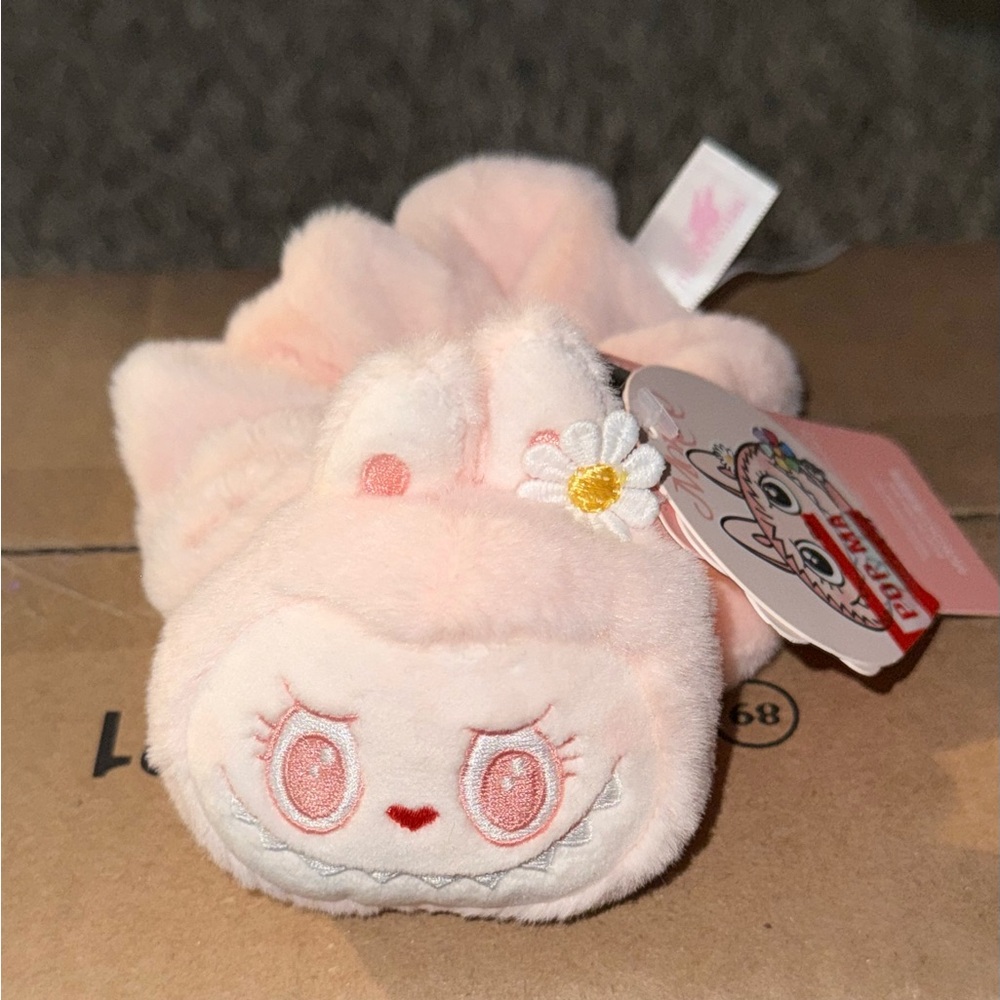 Pop Land Exclusive Mokoko Sweetheart Series Plush Bunny Hair Scrunchie-RARE